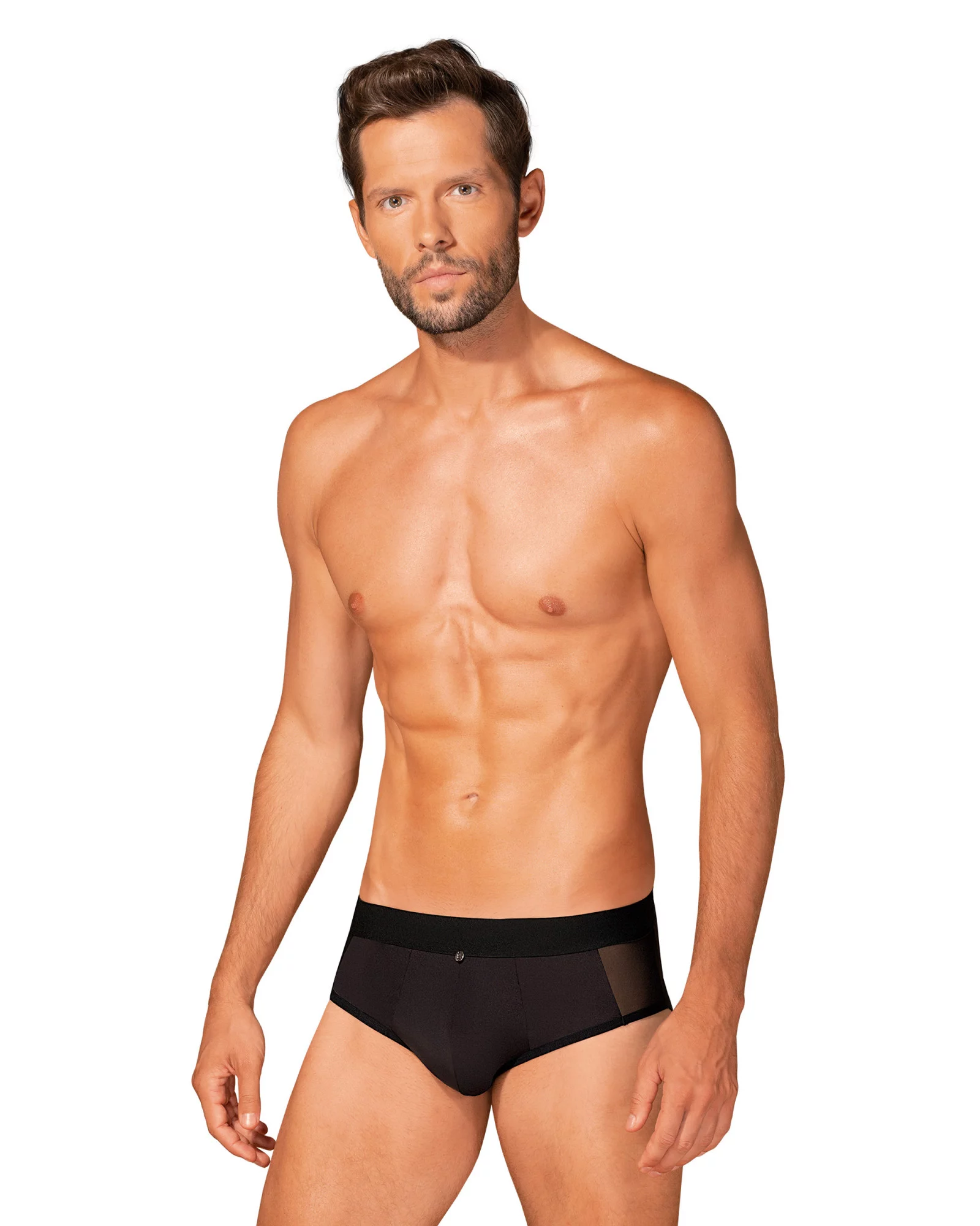 Pánské slipy Boldero briefs black - Obsessive