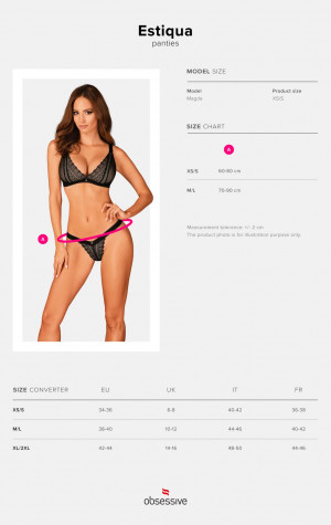 Sexy kalhotky Estiqua panties - Obsessive