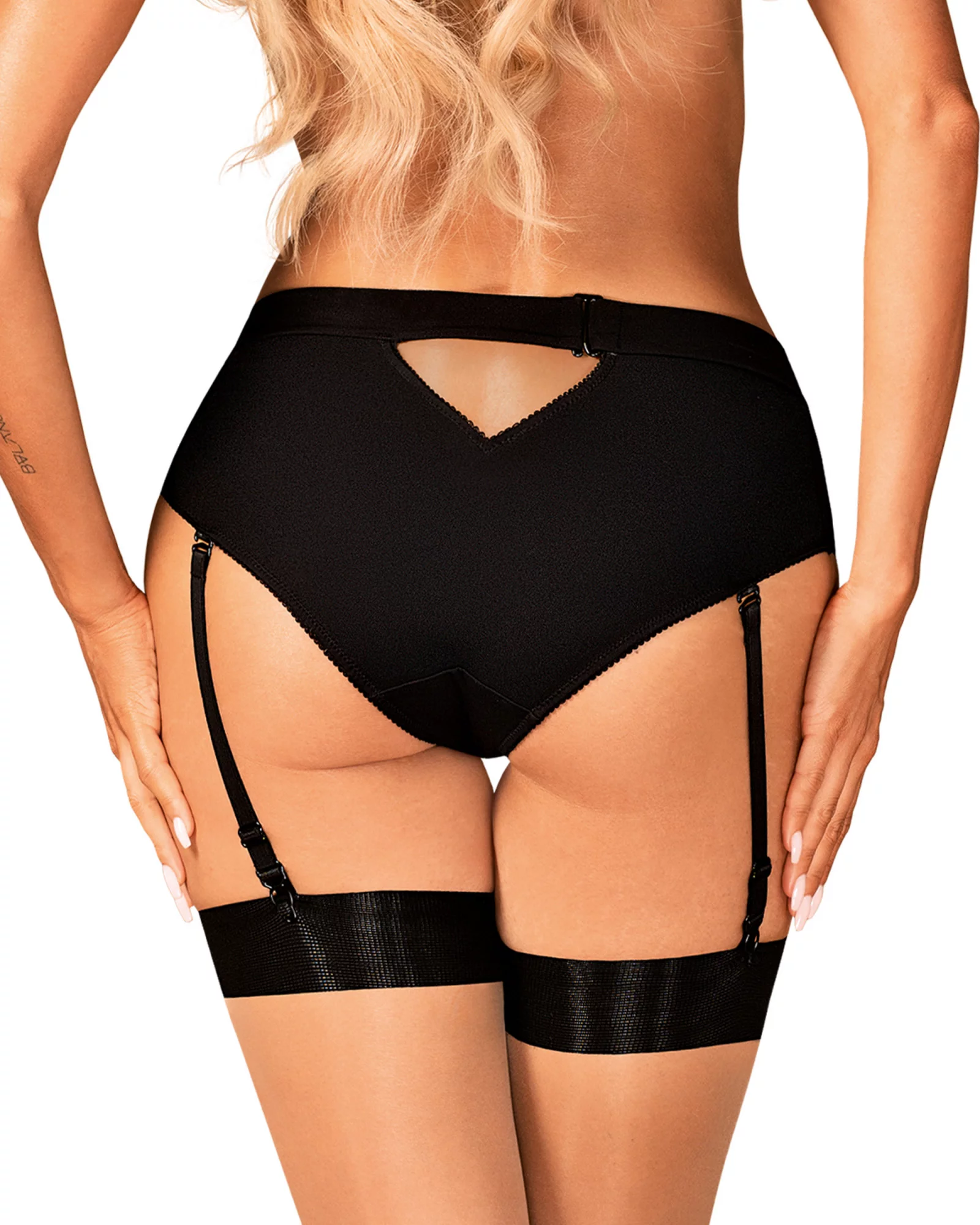 Podvazkové kalhotky Editya garter panties - Obsessive