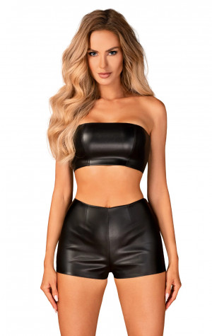 Sexy šortky Hermeza shorties black - Obsessive