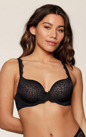 Dámská podprsenka LingaDore 1400-1 black/nude