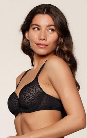 Dámská podprsenka LingaDore 1400-1 black/nude