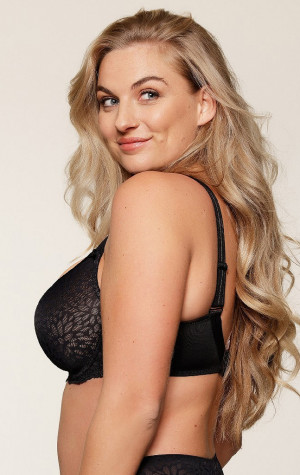 Dámská podprsenka LingaDore 1400-1A black/nude