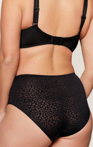 Dámské kalhotky LingaDore 1400B-1 black/nude