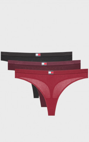 Dámská tanga Tommy Hilfiger UW0UW06139 0W6