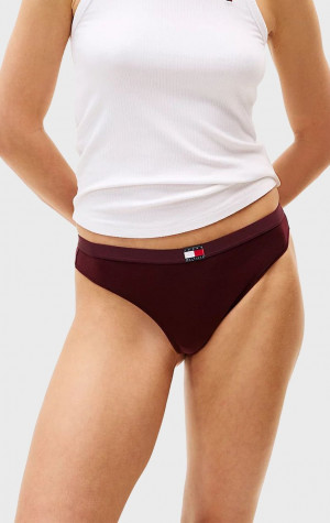 Dámská tanga Tommy Hilfiger UW0UW06139 0W6