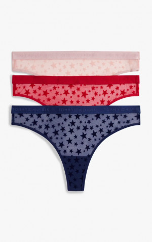 Dámská tanga Tommy Hilfiger UW0UW06135 0WJ