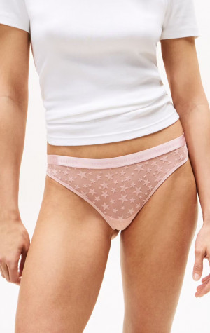 Dámská tanga Tommy Hilfiger UW0UW06135 0WJ