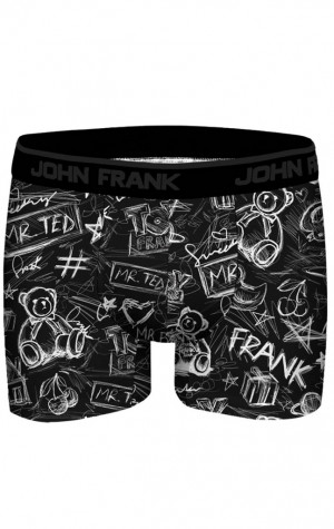 Pánské boxerky John Frank JF3BFUN303 3PACK