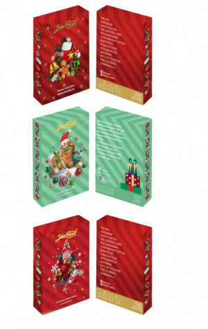 Pánské boxerky John Frank JFBD24-CH PARTY DOGS