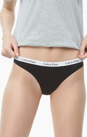 Dámska tangá Calvin Klein QD3587 3PACK