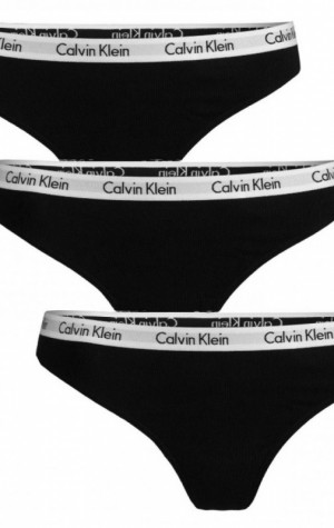 Dámska tangá Calvin Klein QD3587 3PACK