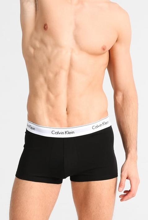 Pánské boxerky Calvin Klein NB1086 2PACK S Černá