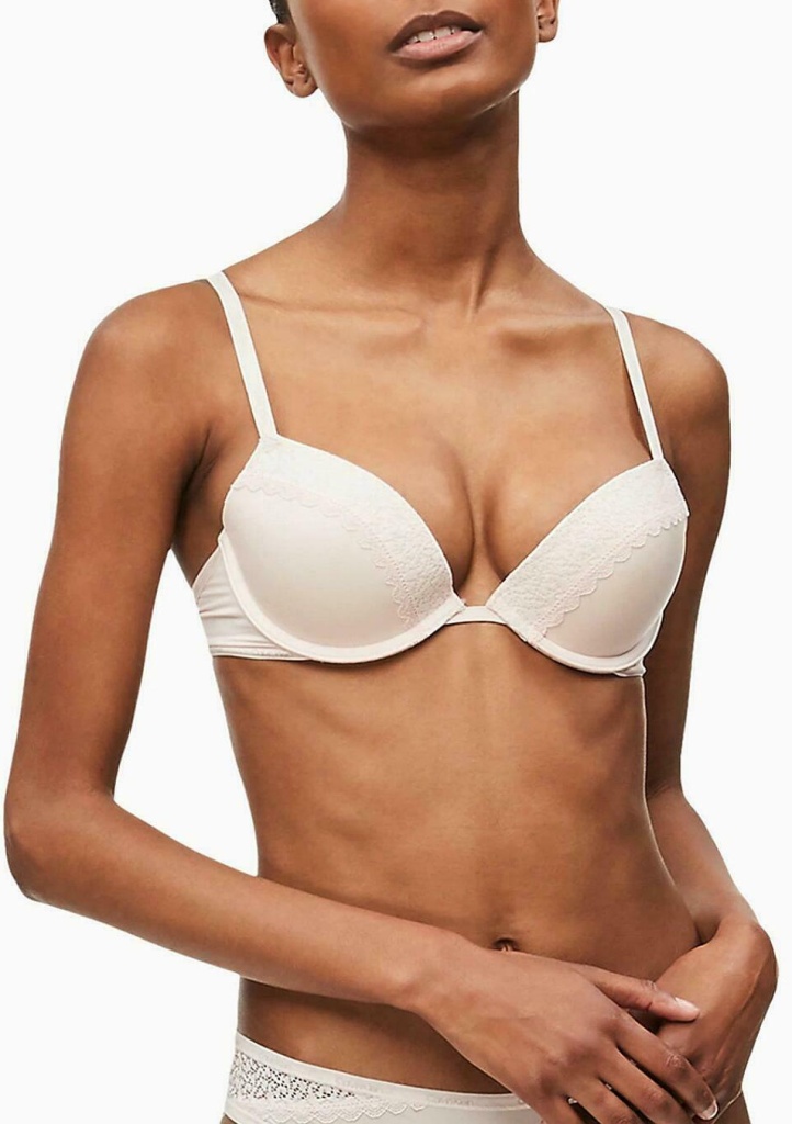 Dámská podprsenka Calvin Klein 000QF5145E 70 E Smetanová