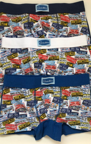 Dětsk&eacute; boxerky EMY U/3140F