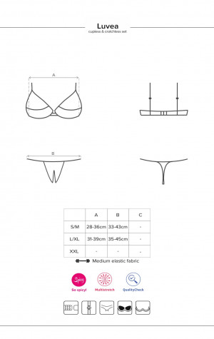 Žhav&yacute; set Luvae cupless set - Obsessive