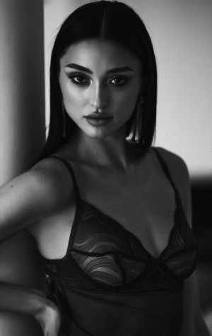 D&aacute;msk&aacute; svůdn&aacute; ko&scaron;ilka Nightly Blue Chemise tm. modr&aacute; - Obsessive