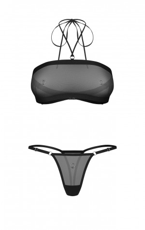 D&aacute;msk&yacute; sexy set Orinelle 2-Pcs Set čern&yacute; - Obsessive