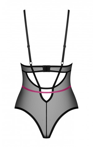 D&aacute;msk&eacute; sexy body Novenes Teddy čern&eacute; - Obsessive