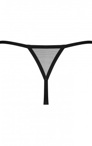 Dámská sexy tanga Novenes crotchless Thong - Obsessive
