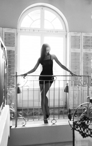 D&aacute;msk&aacute; sexy ko&scaron;ilka Lune Bellis Chemise čern&aacute; - Obsessive