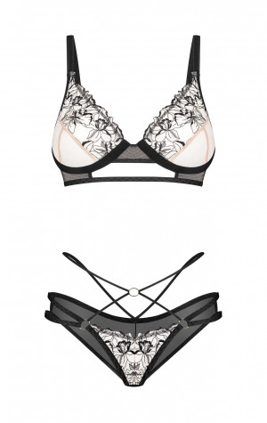 D&aacute;msk&yacute; kouzeln&yacute; set Vila Blanes 2-pcs Set b&eacute;žov&yacute; - Obsessive