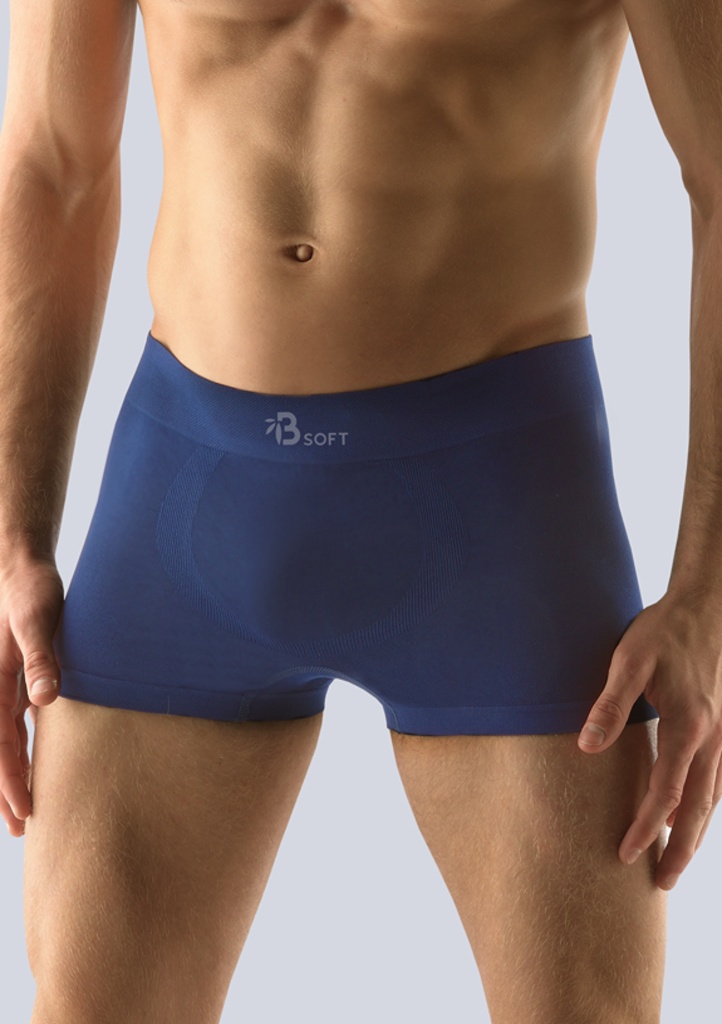 Pánské boxerky Bamboo Gina 53006 S/M Blu