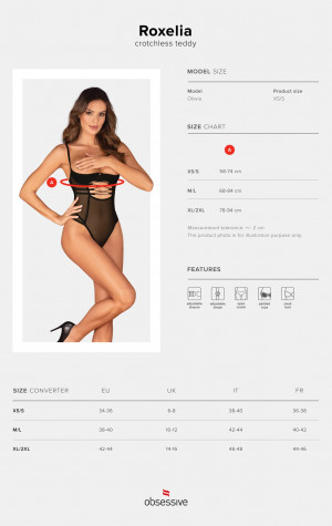 Ohromuj&iacute;c&iacute; body otevřen&eacute;  Roxelia teddy - Obsessive