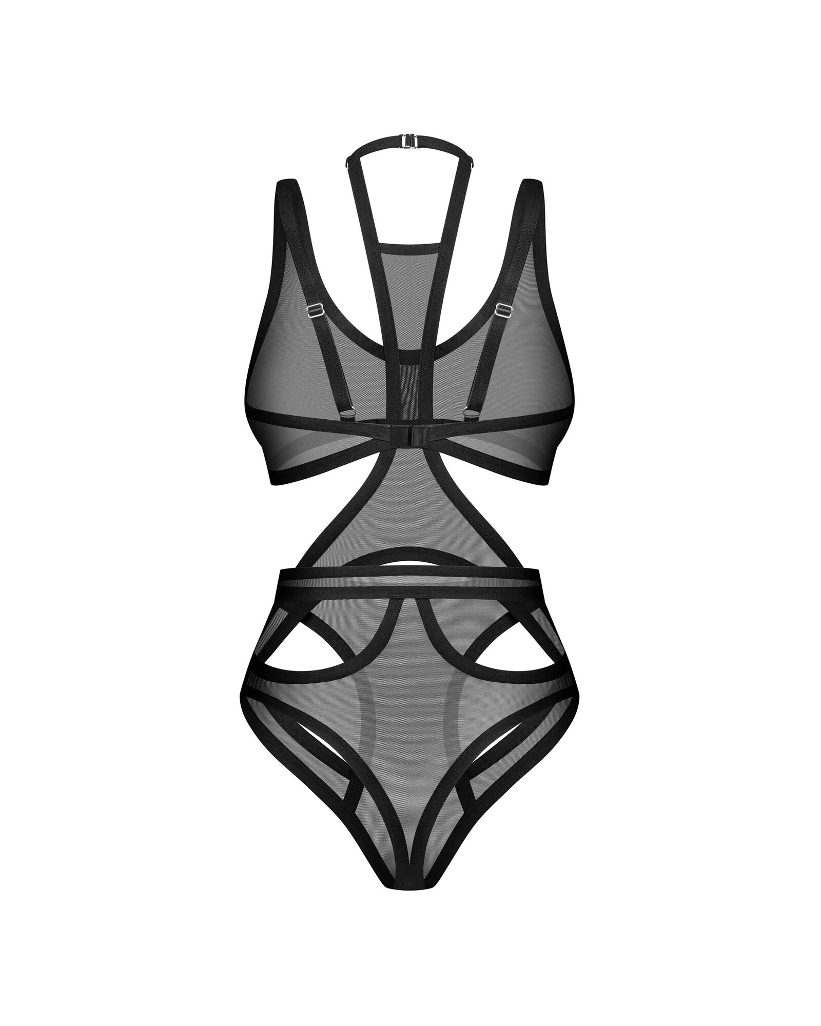 Dámské svůdné body Mercuris Teddy černé - Obsessive