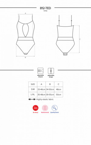 Body 812-TED teddy - Obsessive
