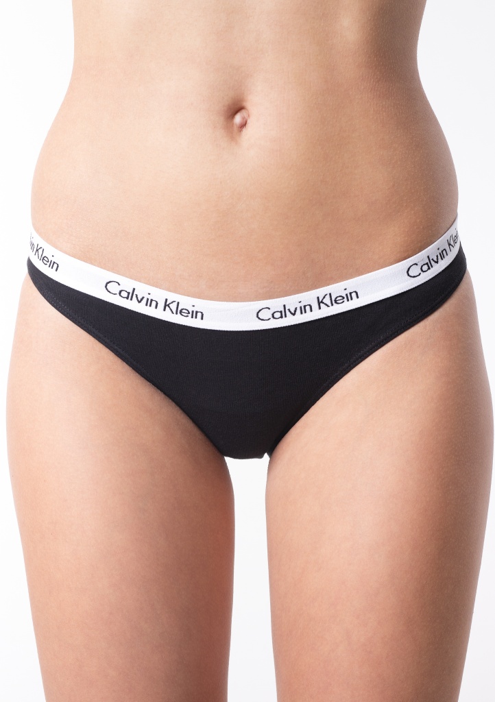 Dámské kalhotky Calvin Klein D1618 L Černá