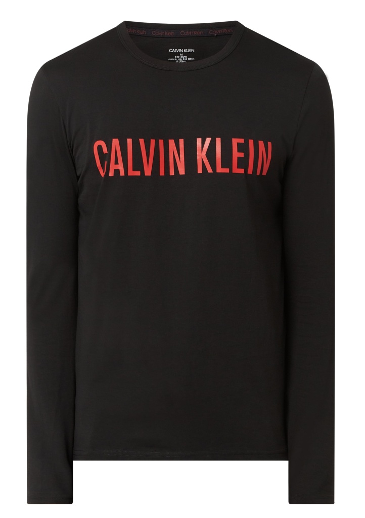 Levně Pánské tričko Calvin Klein NM1958 Černá