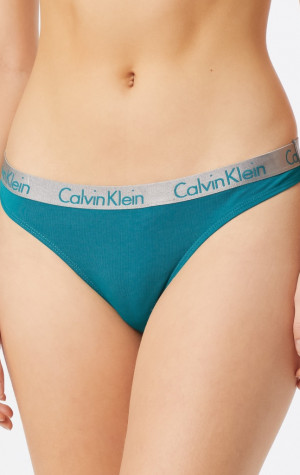 Dámské tanga Calvin Klein QD3590 3PACK