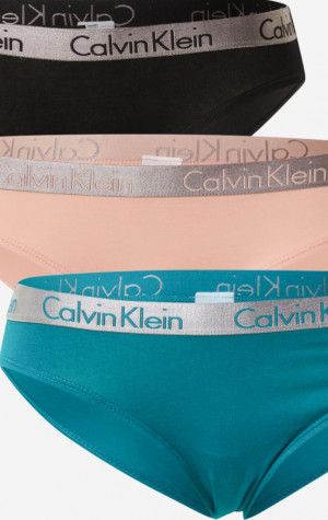 Dámské kalhotky Calvin Klein QD3589 3PACK