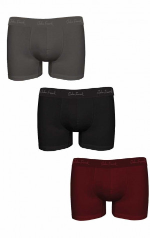 P&aacute;nsk&eacute; boxerky JOHN FRANK JF3BMOC01 3pack