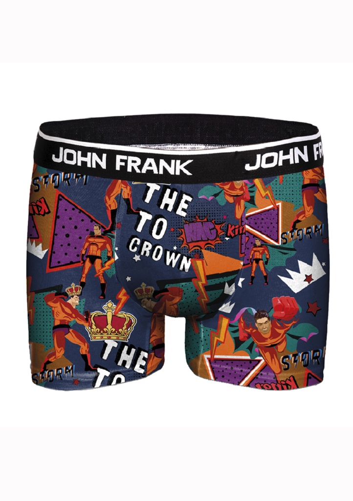 Pánské boxerky John Frank JFBD319 M Dle obrázku