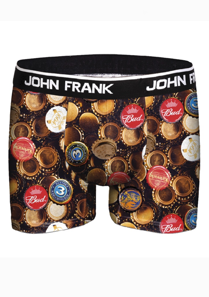 Pánské boxerky John Frank JFBD317 L Dle obrázku