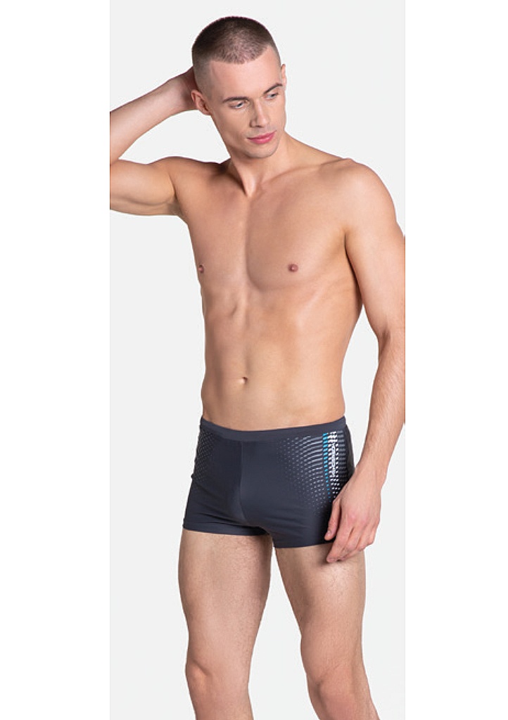 Pánské plavky Henderson 38847 XXL Tm. šedá
