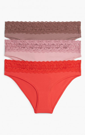 D&aacute;mske nohavičky Tommy Hilfiger UW0UW06338 0K9 3PACK