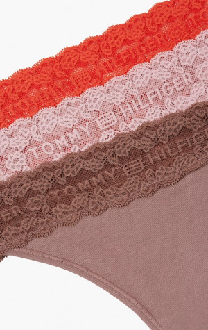 Dámská tanga Tommy Hilfiger UW0UW06337 0K9 3PACK