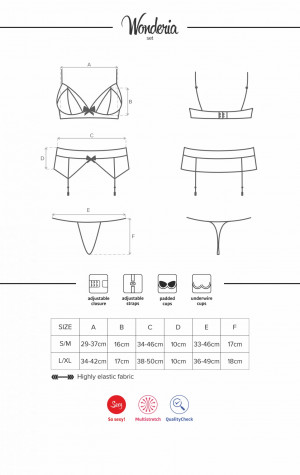 Set Wonderia set - Obsessive