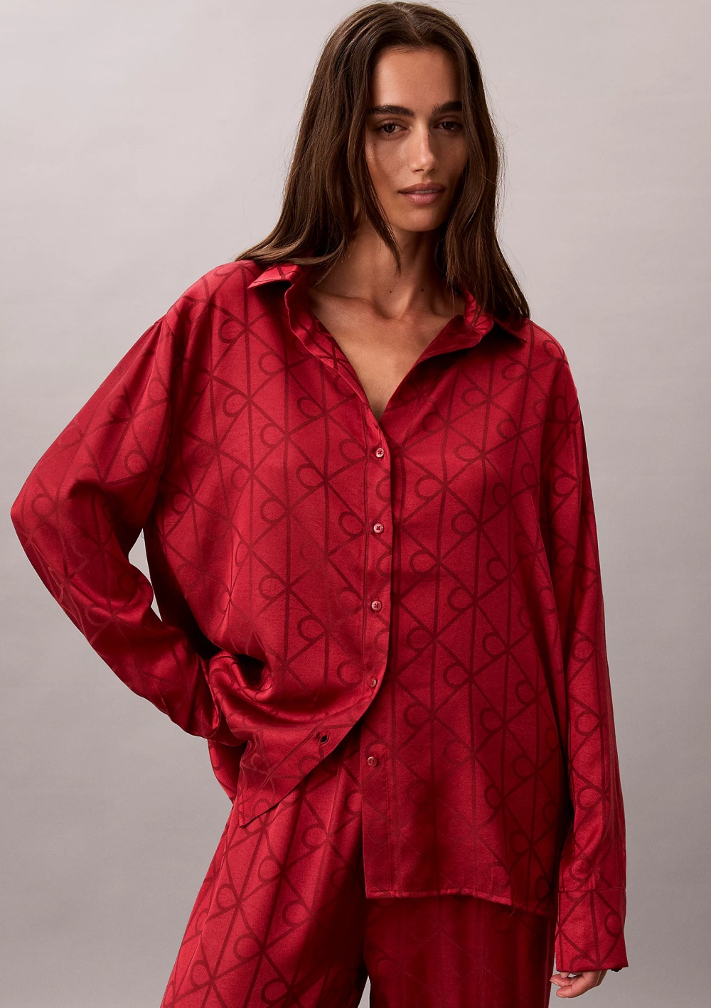 Dámské pyžamo Calvin Klein QS7729
