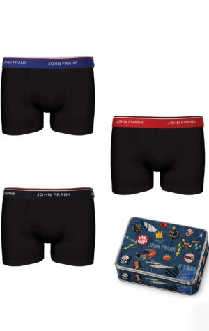 P&aacute;nsk&eacute; boxerky John Frank JF3BINT06 3Pack