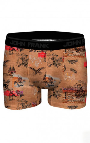 P&aacute;nske boxerky John Frank JFBDMOD194-WESTERN