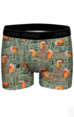 P&aacute;nske boxerky John Frank JFBMOD195-BEER