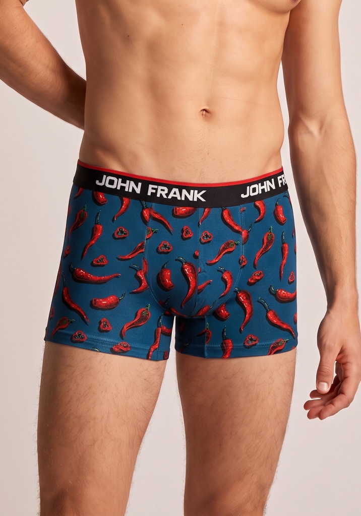 Pánské boxerky John Frank JF3BINT09 3Pack