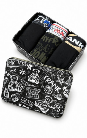 Pánské boxerky John Frank JF3BINT23 3Pack