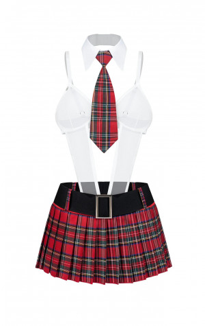 Smyslný kostým školačky College Girl 5-PCS Costume - Obsessive