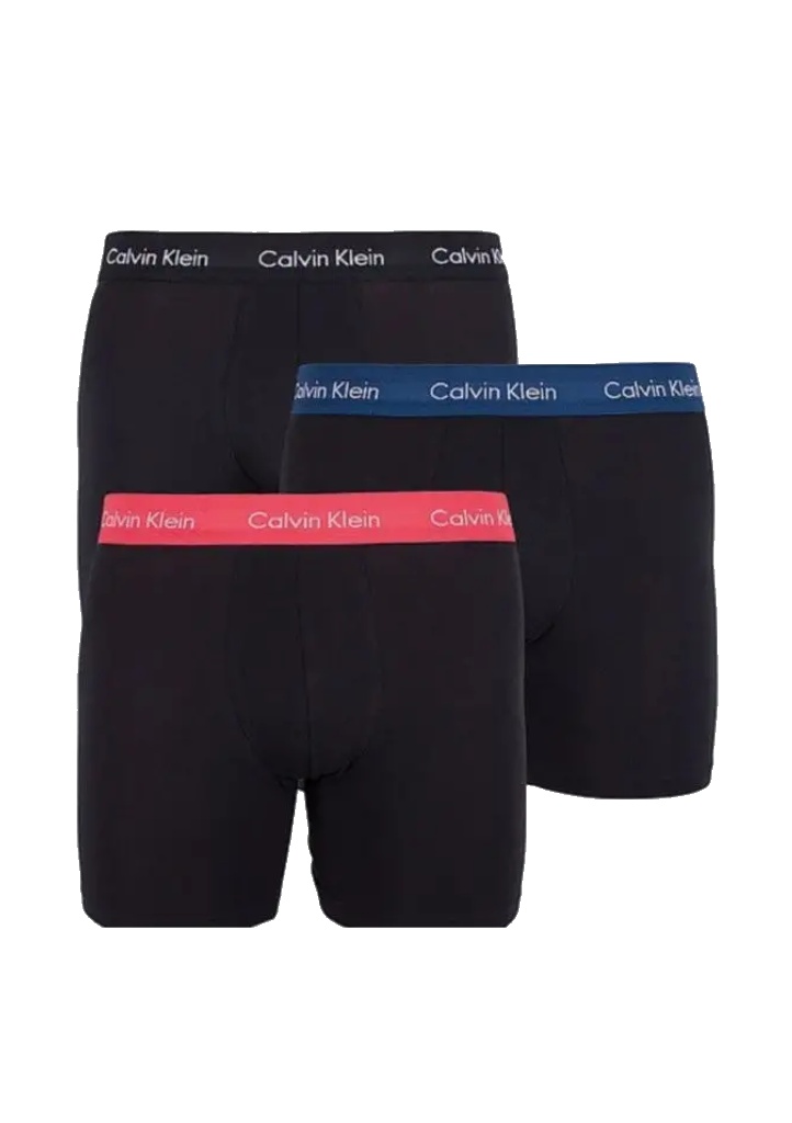 Pánské boxerky Calvin Klein NB1770 M9X 3pack S Černá