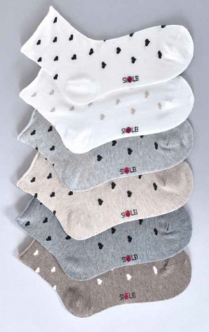 D&aacute;msk&eacute; ponožky Sielei CR02 6pack